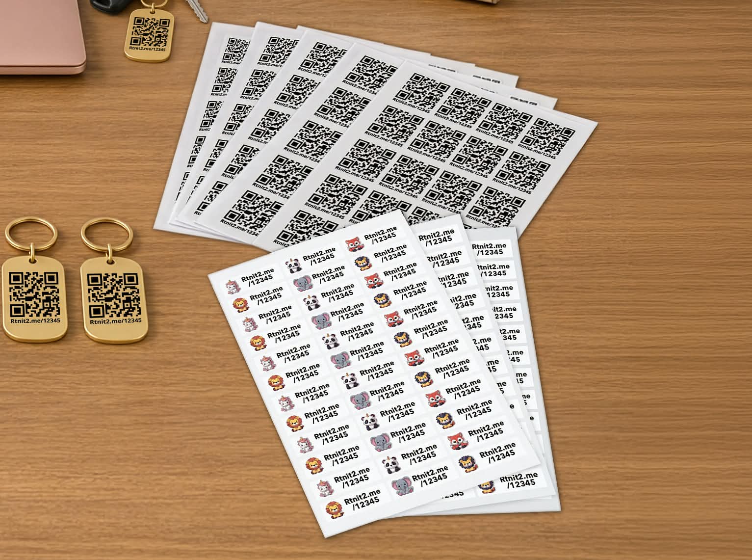 QR Stickers (200 pack)