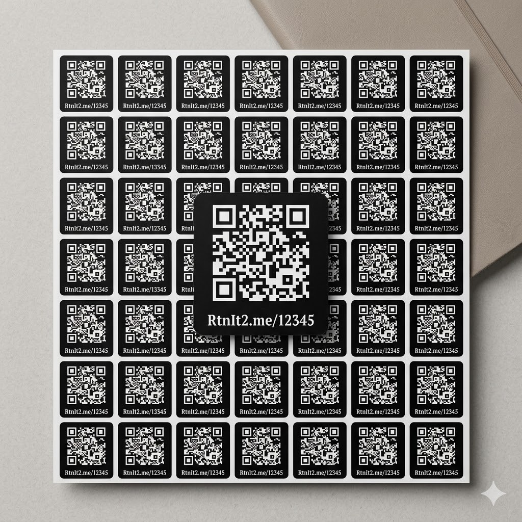QR Stickers (100 pack)