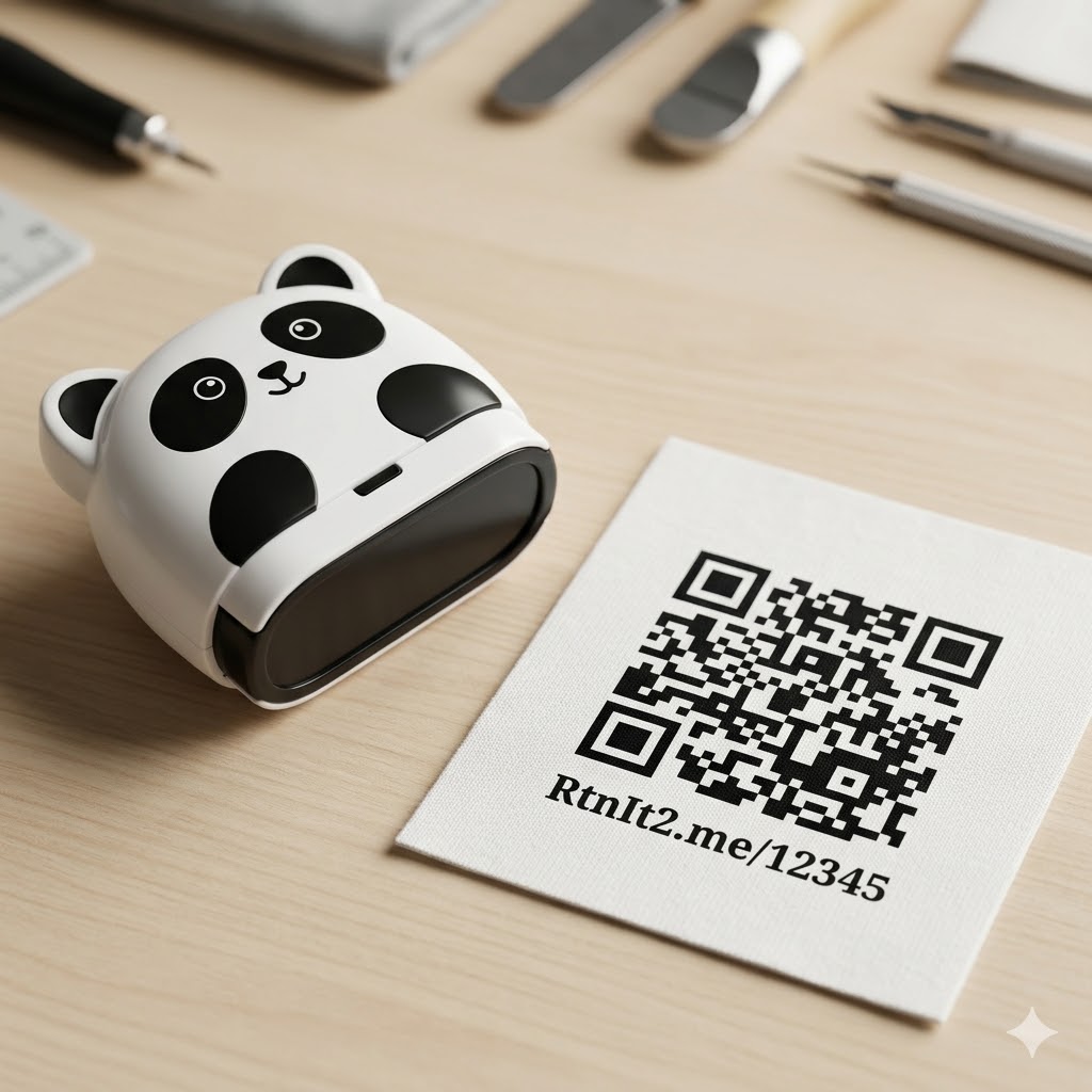 Black & White Clothing Tag